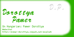dorottya pamer business card